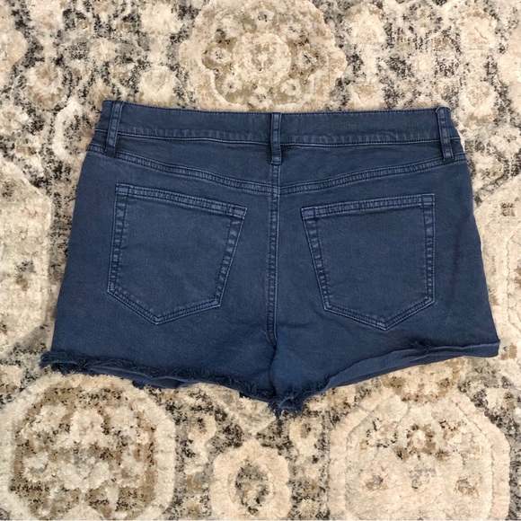 LOFT High Waisted Denim Shorts - Picture 4 of 4